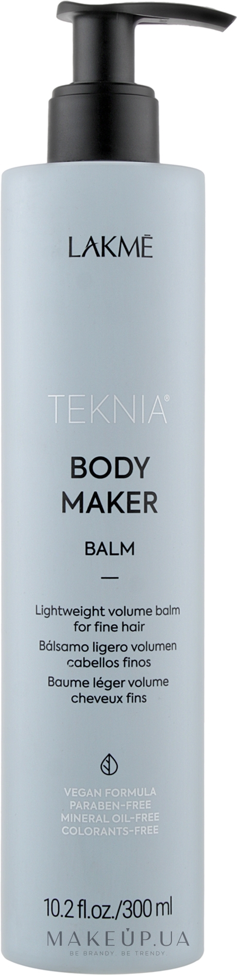 Бальзам для объема волос - Lakme Teknia Body Maker Balm — фото 300ml