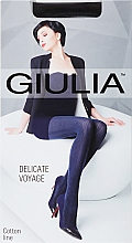 Колготки для женщин "Delicate Voyage Model 3" 150 Den, nero - Giulia — фото N1
