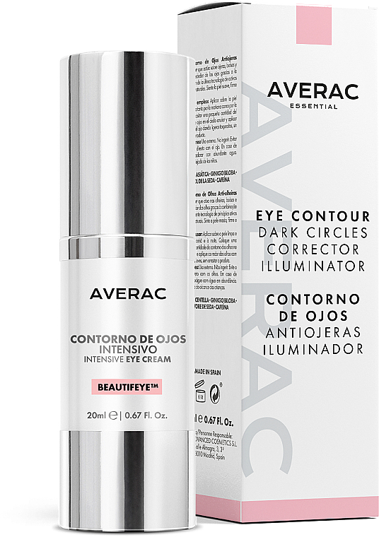 Інтенсивний крем для контуру очей - Averac Essential Intensive Eye Contour Cream — фото N1