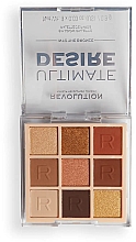 Палетка теней для век - Makeup Revolution Ultimate Desire Shadow Palette — фото N3