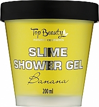 Слайм-гель для душу "Banana" - Top Beauty Slime Shower Gel — фото N1