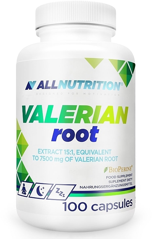 Дієтична добавка "Корінь валеріани" - Allnutrition Valerian Root — фото N1