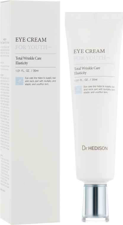 Крем для зони навколо очей - Dr.Hedison Eye Cream For Youth — фото N1