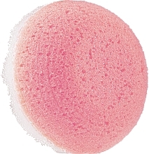 Губка для душу кругла, світло-рожева - LULA — фото N1