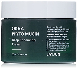 Інтенсивний крем для обличчя - Jayjun Okra Phyto Mucin Deep Enhancing Cream — фото N1
