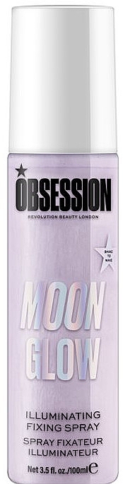 Спрей для фиксации макияжа, придающий сияние - Makeup Obsession Fix & Glow Moon — фото N1