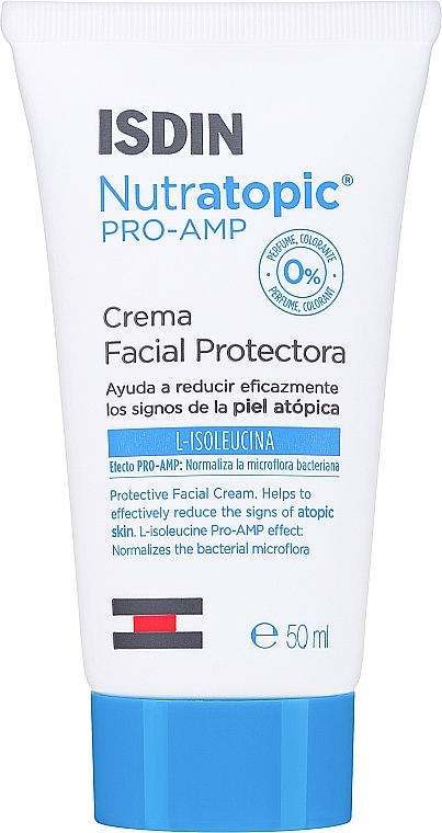 Крем для кожи с атопическим дерматитом - Isdin Nutratopic Facial Cream Pro-Amp 