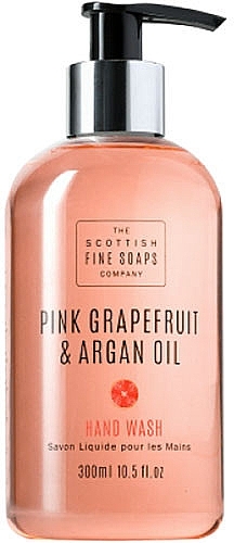 Жидкое мыло для рук - Scottish Fine Soaps Pink Grapefruit & Argan Oil Hand Wash — фото N1
