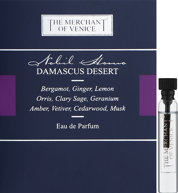 The Merchant of Venice Damascus Desert - Парфюмированная вода (пробник) — фото N1