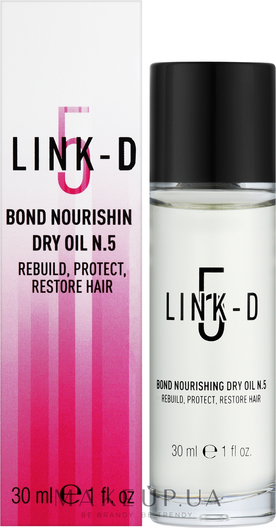 Сухое масло для питания волос - Elgon Link-D №5 Nourishing Dry Oil — фото 30ml
