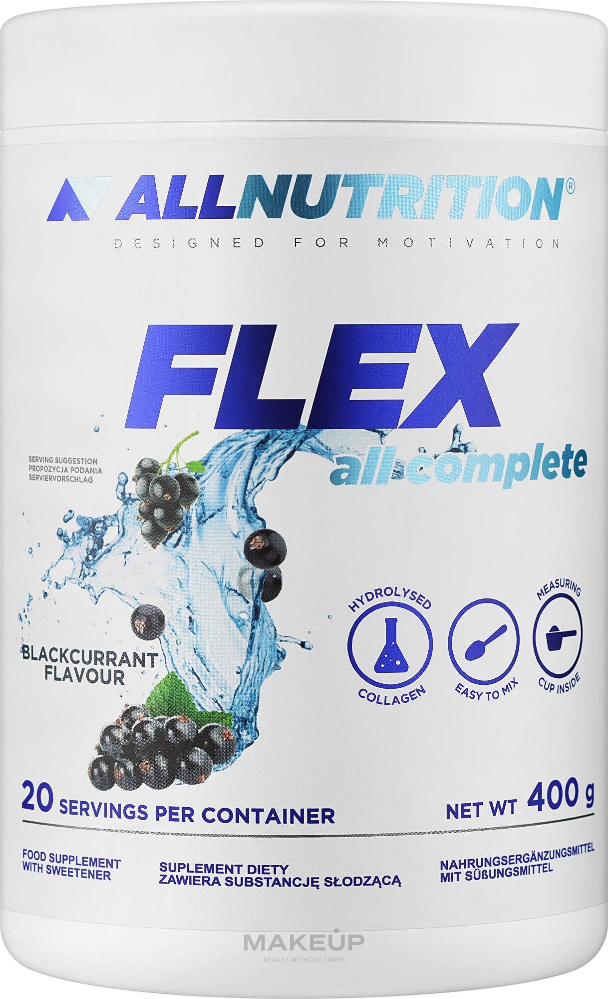 Комплекс для суставов и связок "Черная смородина" - AllNutrition Flex All Complete Blackcurrant — фото 400g