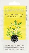 Духи, Парфюмерия, косметика Маска для лица "Лифтинг против морщин" - Bielenda Bio Vit C