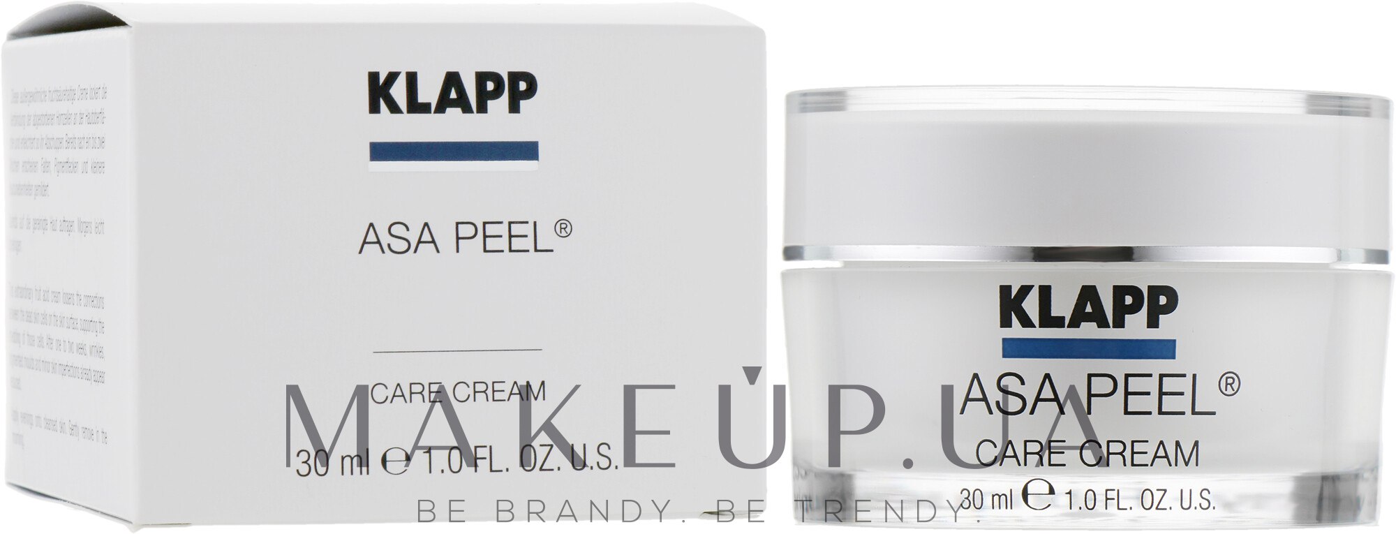 Крем-пилинг для лица - Klapp ASA Peel Cream АСА — фото 30ml