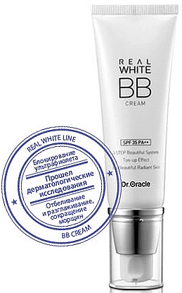 ВВ-крем SPF35 PA++ для обличчя - Dr.Oracle Real White BB Cream SPF35 PA++