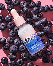 Праймер-сыворотка для лица - Essence Hello, Good Stuff! Primer Serum Hydrate & Plump Blueberry & Squalane — фото N3