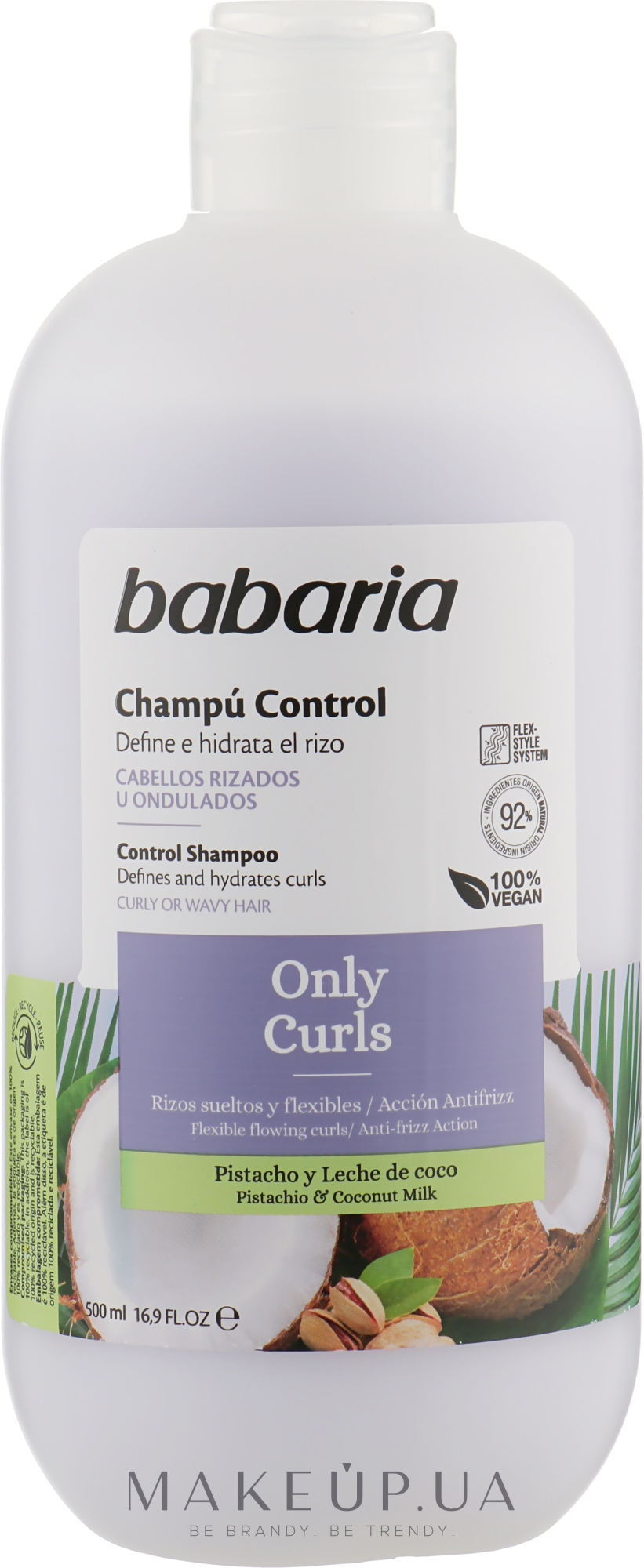 Шампунь для кудрявых волос - Babaria Only Curls Shampoo — фото 500ml
