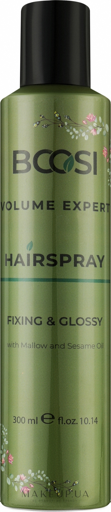 Лак для волосся без газу - Kleral System Bcosi Volume Expert Hairspray Fixing & Glossy — фото 300ml
