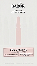 Духи, Парфюмерия, косметика Ампулы для лица «Успокаивающие» - Babor Ampoule Concentrates SOS Calming