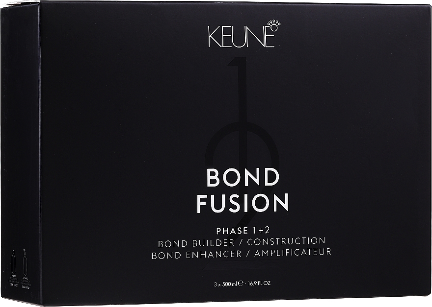 Набір - Keune Bond Fusion Salon Kit Phase 1+2 (builder/500ml + enhancer/2x500ml) — фото N1