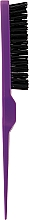 Парфумерія, косметика Гребінець для тупірування волосся, 63923, фіолетовий - Top Choice