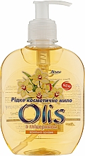 Жидкое косметическое мыло с глицерином "Ванильная орхидея" - Olis — фото N1