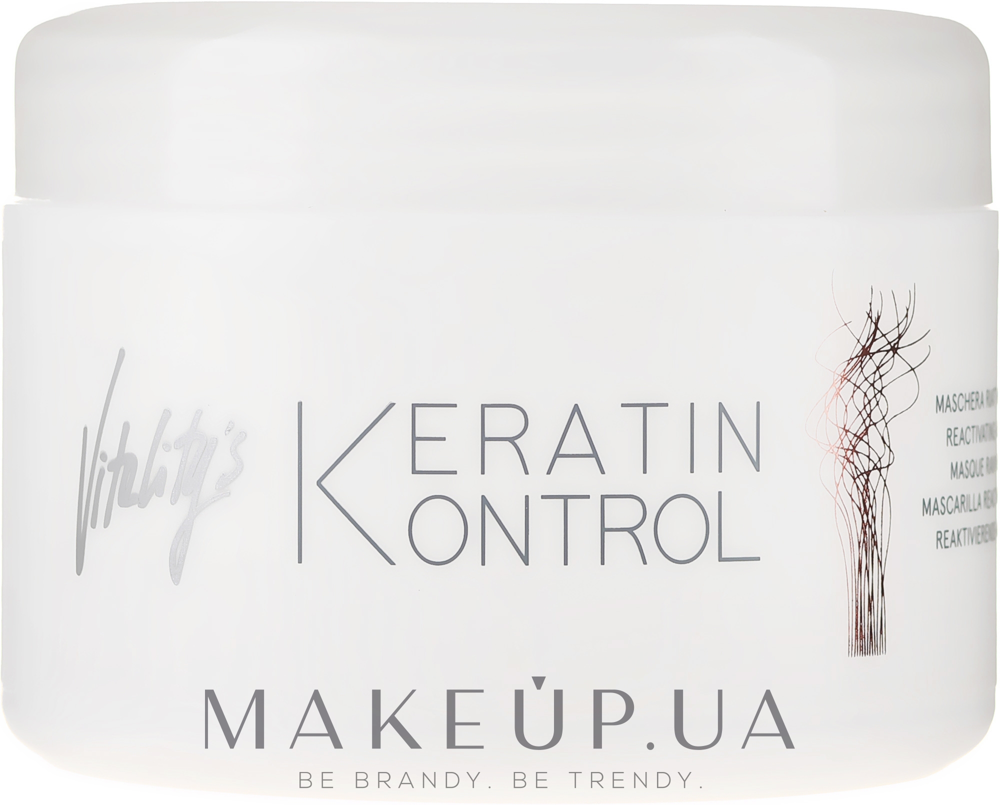 Восстанавливающая маска для волос - Vitality's Keratin Kontrol Reactivating Mask — фото 200ml