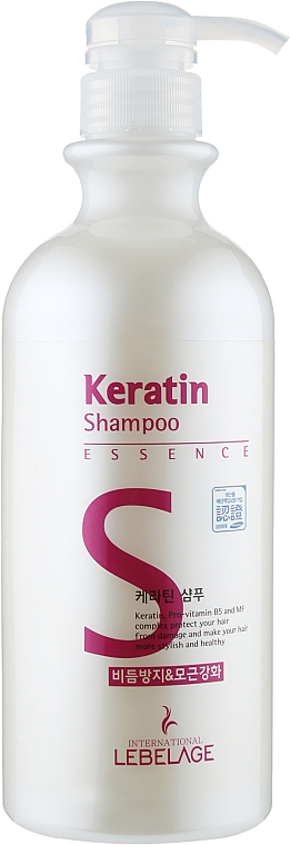 Шампунь з кератином - Lebelage Keratin Shampoo — фото N1