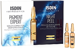 Парфумерія, косметика Набір для догляду за обличчям - Isdin Isdinceutics Brightening Routine (serum/20x2ml)