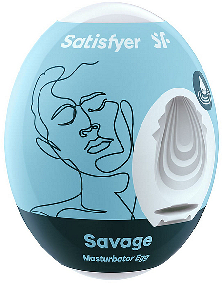 Набір - Satisfyer Masturbator Egg 3er Set Savage — фото N2