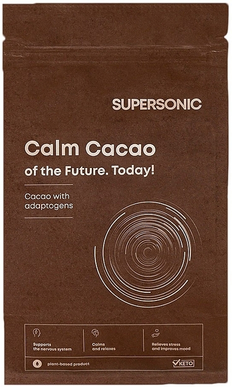 Диетическая добавка успокаивающая "Какао" - Supersonic Calm Cacao — фото N1