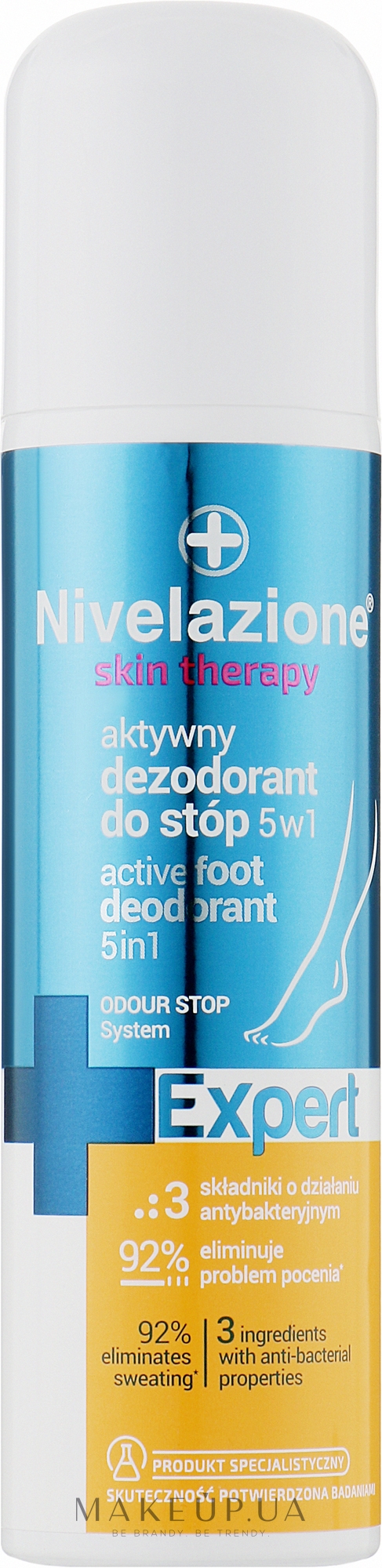 Активный дезодорант для ног 5 в 1 - Farmona Nivelazione Skin Therapy Expert — фото 150ml