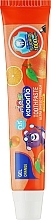 Парфумерія, косметика Дитяча гелева зубна паста зі смаком апельсина - Lion Kodomo Toothpaste Children Orange Flavor gel