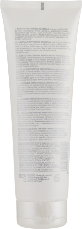 Увлажняющий крем для волос - BBcos Kristal Evo Creme Hydratintg — фото N2