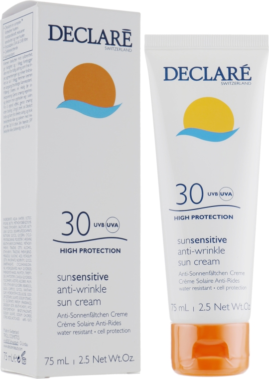 Сонцезахисний крем - Declare Anti-Wrinkle Sun Protection Cream SPF 30 — фото N2