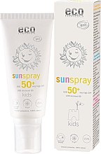 Духи, Парфюмерия, косметика Солнцезащитный спрей для детей - Eco Cosmetics Sun Spray Kids Spf 50