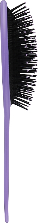 Щітка для волосся масажна, С0258-1, фіолетова з чорним - Rapira — фото N2