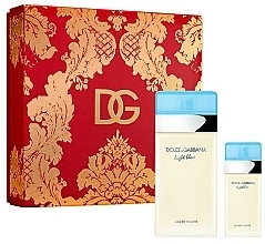 Dolce & Gabbana Light Blue - Набор (edt/200ml + edt/25ml) — фото N1