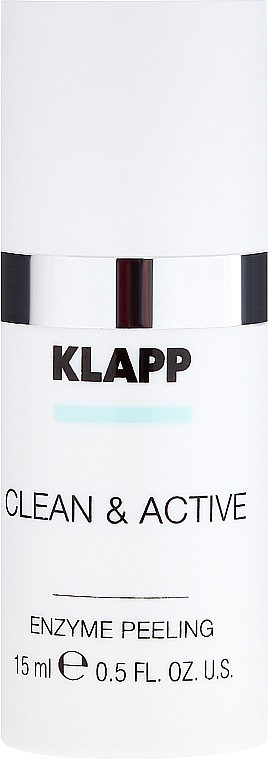 Энзимная маска-пилинг для лица - Klapp Clean & Active Enzyme Peeling — фото N1