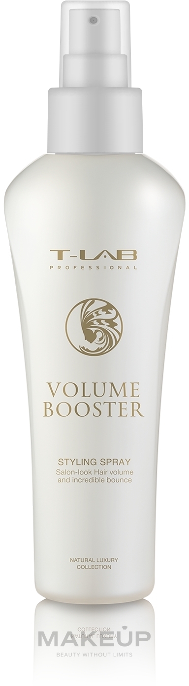 Стайлінг-спрей для неперевершеного ліфтингу волосся - T-LAB Professional Volume Booster Styling Spray — фото 150ml