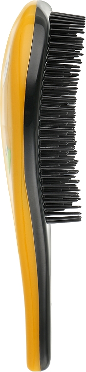 Расческа для пушистых, длинных детских волос, желтая - Sibel D-Meli-Melo Mini Dino — фото N3
