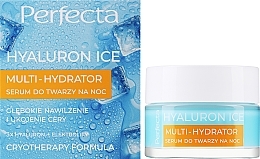 Парфумерія, косметика Нічна сироватка для обличчя - Perfecta Hyaluron Ice Multi-hydrator Serum