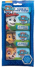 Духи, Парфюмерия, косметика Влажные салфетки - Nickelodeon Paw Patrol Hand & Face Wipes