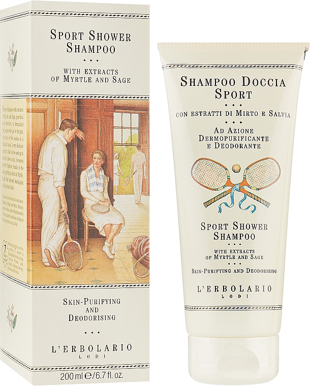 Шампунь и гель для душа "Спорт" - L'Erbolario Shampoo Doccia Sport — фото N2
