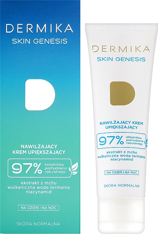 Увлажняющий крем для нормальной кожи лица - Dermika Skin Genesis Moisturising Face Cream — фото N2