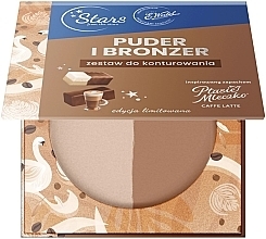 Набор пудры и бронзера для контуринга - Stars from The Stars x Wedel Powder and Bronzer Contouring Set — фото N1