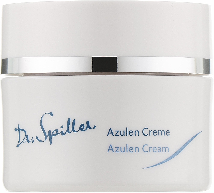 Заспокійливий крем з азуленом для чутливоїшкіри - Dr. Spiller Azulen Cream (міні) — фото N1