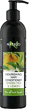 Кондиціонер для волосся живильний "Зелений чай з лимоном" - Natigo Daily Care Hair Conditioner — фото N1