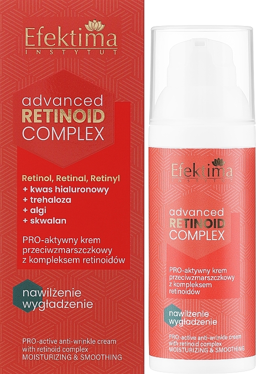 Проактивний крем для обличчя проти зморщок - Efektima Advanced Retinoid Complex — фото N2