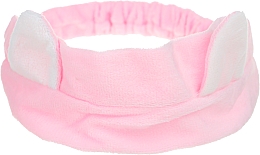 Косметическая повязка "Кошка", розовая - Cosmo Shop — фото N1