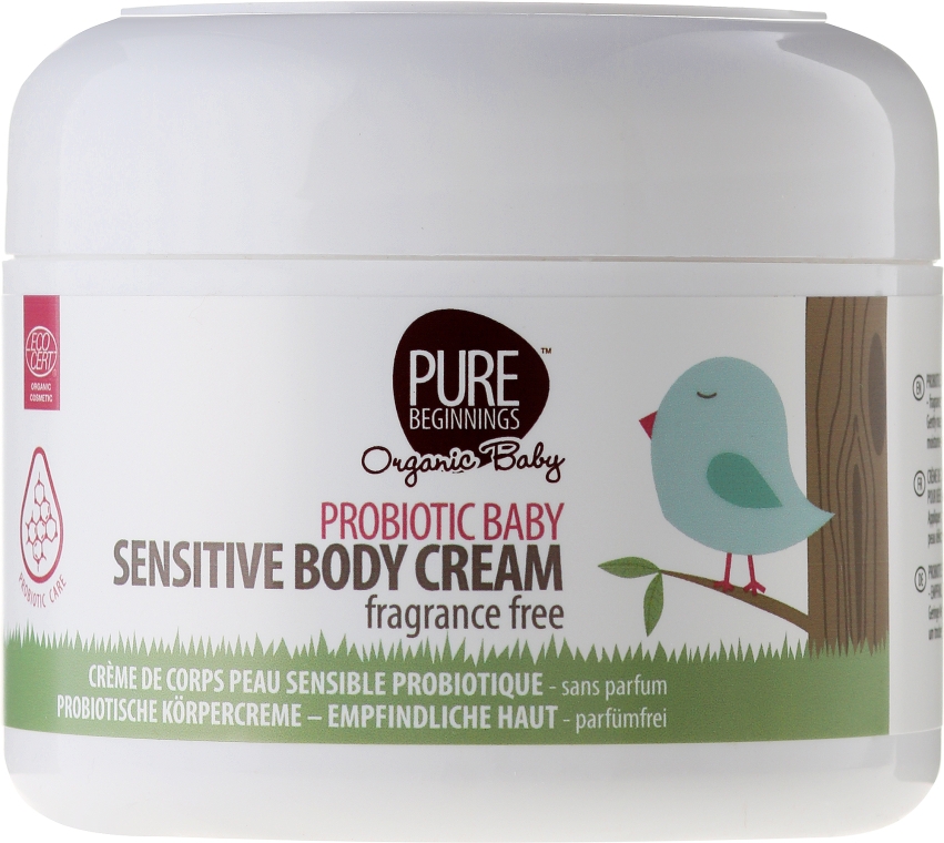 Крем для чувствительной кожи - Pure Beginnings Probiotic Baby Sensitive Body Cream — фото N2